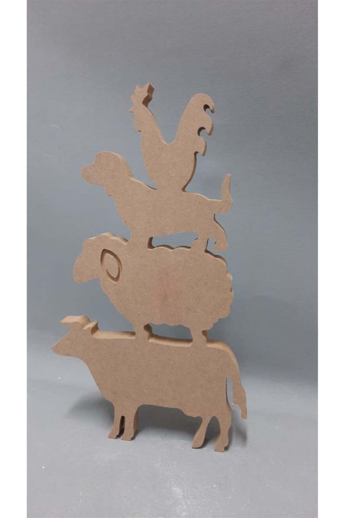 Ahşap Hayvan Objeleri