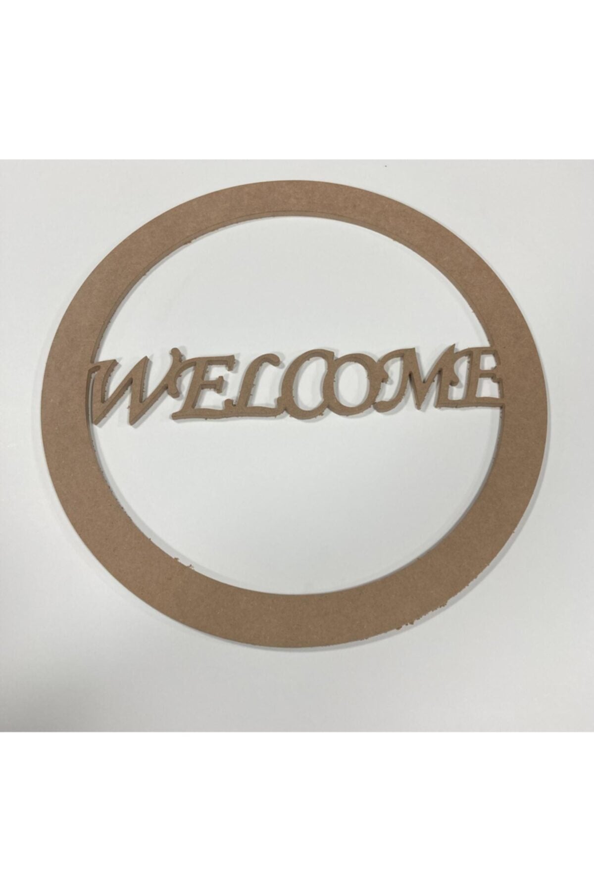 Kapı Süsü Ahşap Welcome Yazısı (hoşgeldiniz)